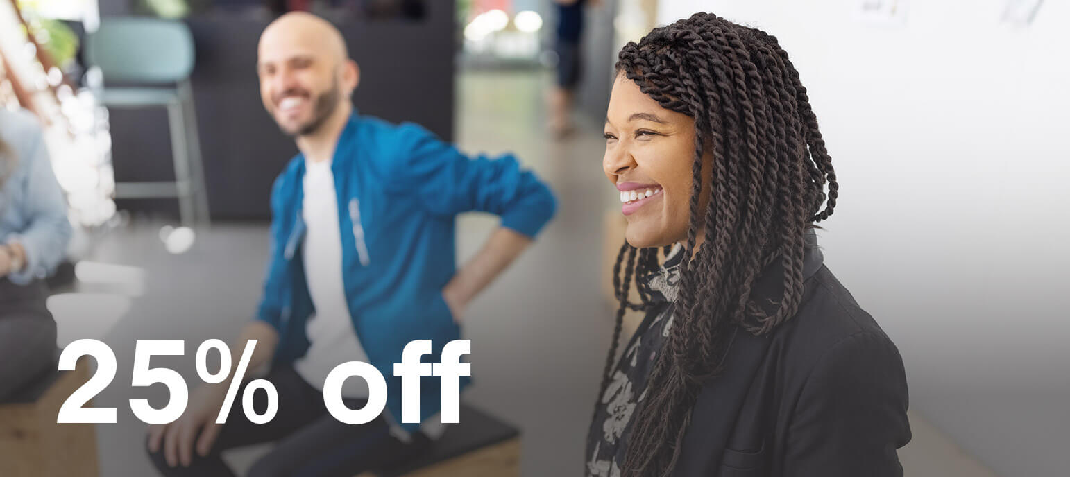 25% off with Civic Community Alliance Scholarship